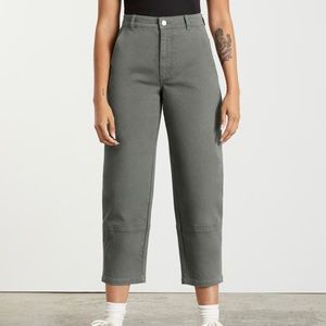 NWOT EVERLANE BARREL UTILITY PANT